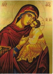 Icon Orthodox Mary Jesus