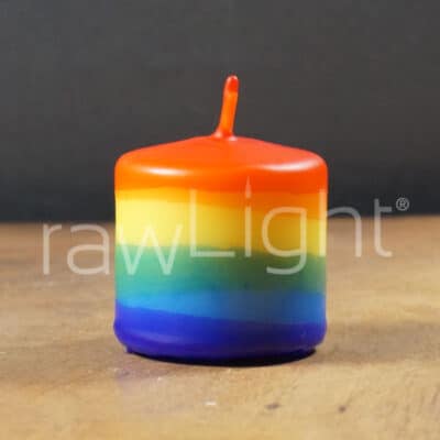 Mini Pillar Candles Chakra Colours